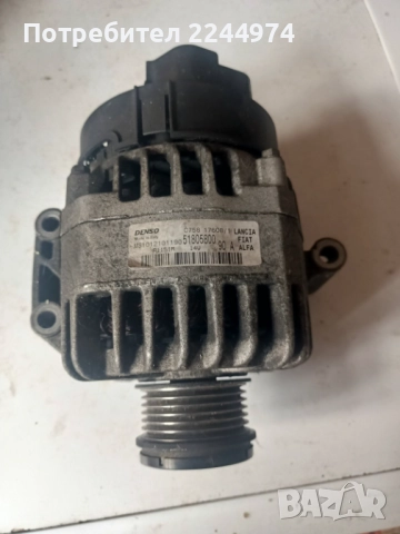 Генератор FIAT DOBLO 1.3. 2008, снимка 3 - Генератори - 52670589