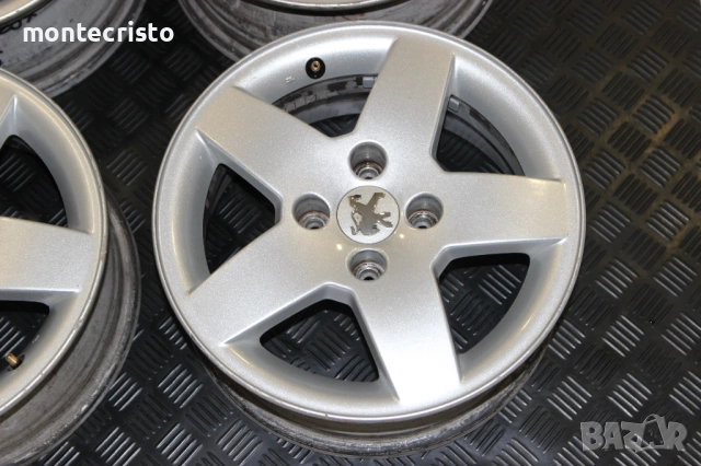 Алуминиеви джанти Peugeot 207 (2006-2014г.) 15 цола / 4x108 / 65.1 Пежо 207, снимка 9 - Гуми и джанти - 53932695