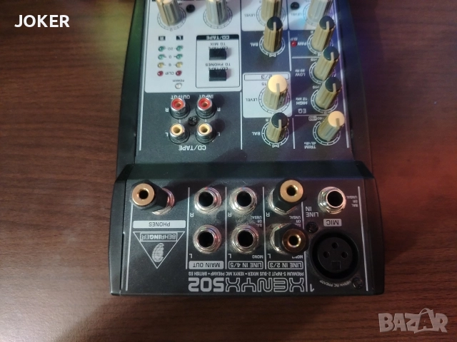 Behringer XENYX 502, снимка 3 - Ресийвъри, усилватели, смесителни пултове - 52962215