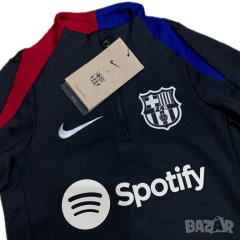 Оригинална детска блуза Nike x FC Barcelona🇪🇸 2024/25 | S 128-137см, снимка 3 - Детски Блузи и туники - 47612878