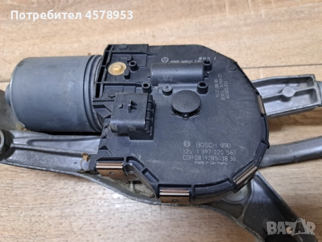 Лостов механизъм за чистачките за Mercedes W204, снимка 2 - Части - 52244476