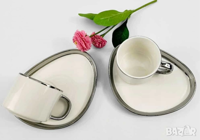 Луксозен сервиз за кафе – елегантност, която превръща всяка глътка в ритуал, снимка 7 - Сервизи - 52022761