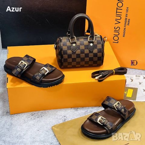 дамски маратонки / чехли и чанта louis vuitton , снимка 2 - Чанти - 46241430