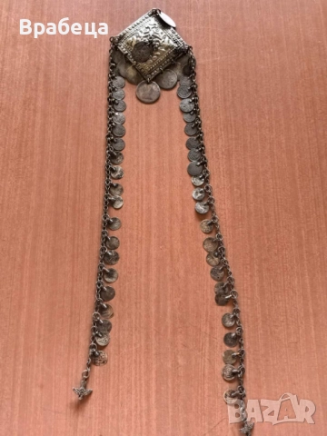 Възрожденски накит. Ромб. Сребро , снимка 5 - Други ценни предмети - 51704584