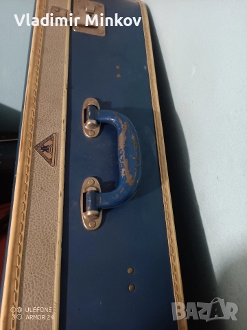 Ретро куфър от соца два броя, снимка 5 - Антикварни и старинни предмети - 48458023