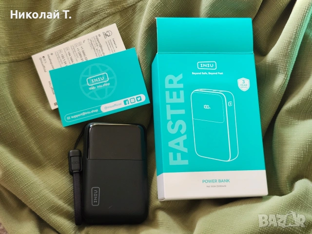 25,000mAh батерия power bank 100W, снимка 5 - Външни батерии - 54078166