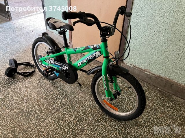 Детски велосипед 16 цола, снимка 6 - Детски велосипеди, триколки и коли - 46433451