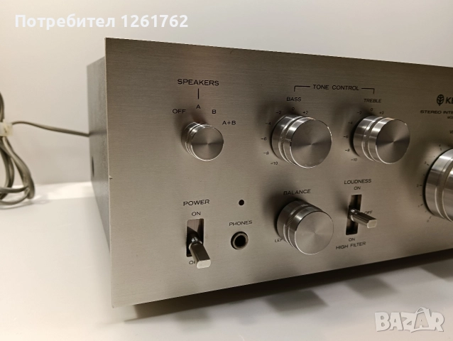 Kenwood KA-3500 , снимка 4 - Ресийвъри, усилватели, смесителни пултове - 52887316