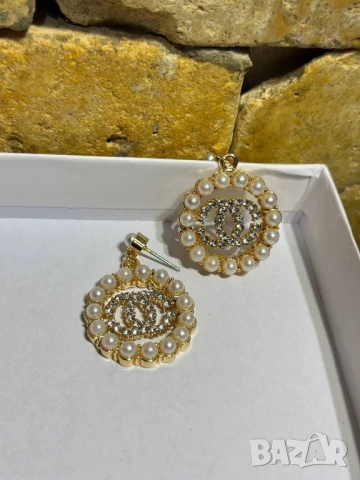 обеци louis vuitton chanel Bvlgari christian dior fendi 