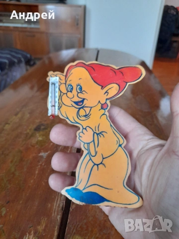 Стар стаен термометър Джудже, снимка 2 - Други ценни предмети - 53685742