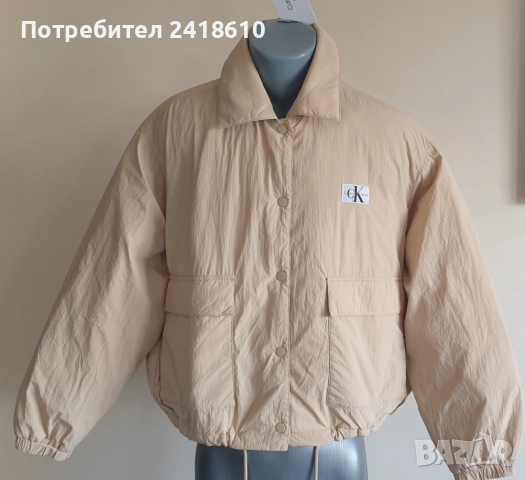 Calvin Klein Oversize Womens Water Repellent Jacket Size M НОВО! ОРИГИНАЛ! Дамско преходно  Яке!, снимка 10 - Якета - 52249135
