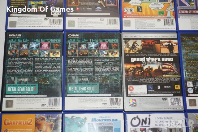 Игри за PS2 Rampage/Animaniacs/Nicktoons/Top Trumps/Zone Of The Enders/GTA San Andreas/Oni/Garfield2, снимка 11 - Игри за PlayStation - 46717101