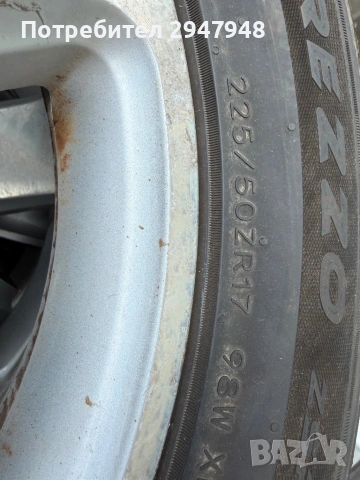 225/50/17, снимка 2 - Гуми и джанти - 54290427