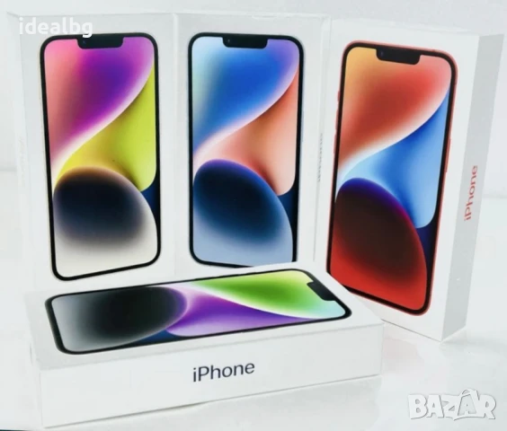  НОВ! Apple iPhone 14 128GB Starlight / Red / Blue Гаранция!