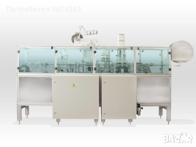 Термоформоваща поточна линия за капсули и пипети на течни продукти