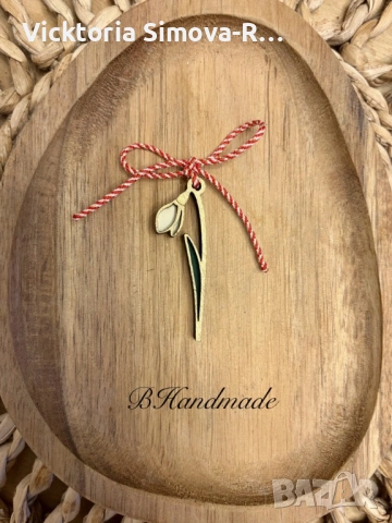 Дърввни цветенца - мартенички, снимка 6 - Изкуствени цветя - 53469599