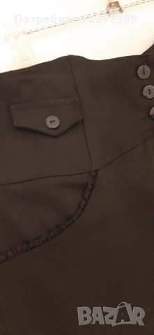 Черна пола нова, снимка 5 - Поли - 53929156