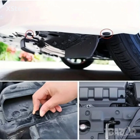 Комплект от 620 броя клипсове за автомобил в кутия– пластмасови закопчалки за врати, брони и бампер, снимка 5 - Аксесоари и консумативи - 52481719