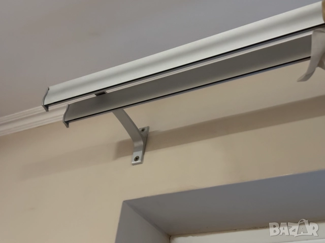 Комплект готови пердета-6 метра с двойна алуминиева релса-3 метра, снимка 8 - Пердета и завеси - 51999551