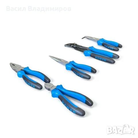 Професионален комплект клещи 5 части HAWEK, снимка 5 - Клещи - 50410550