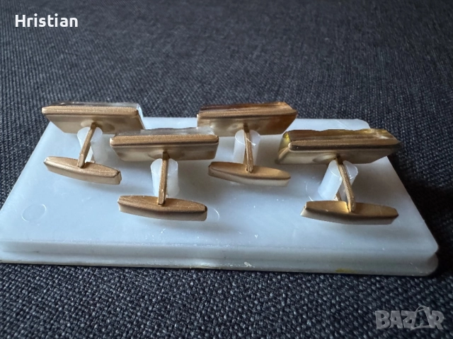 Копчета за ръкавели, снимка 3 - Антикварни и старинни предмети - 52280724