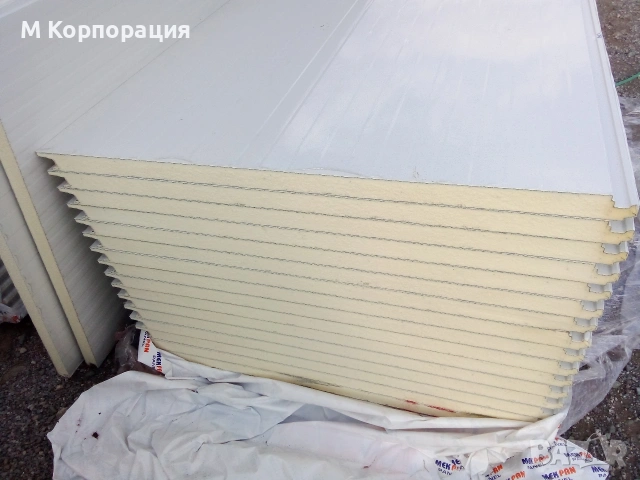 Сандвич панели за изграждане на стени и покриви дебелина 4 сантиметра, снимка 3 - Строителни материали - 53133396