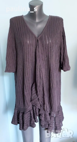 Два различни броя / Дълга жилетка тип туника наметка "Style & Co" и "Sheego" / гигант размер , снимка 10 - Жилетки - 42287761