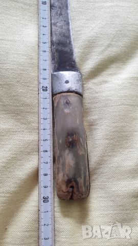 Стар кован нож с кокалени чирени, снимка 12 - Антикварни и старинни предмети - 45698549