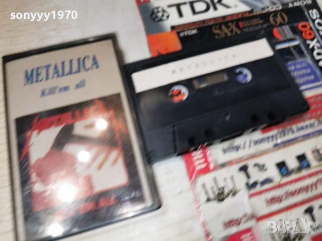 METALLICA-TAPE 1803261830H1E5R, снимка 3 - Аудио касети - 53889963