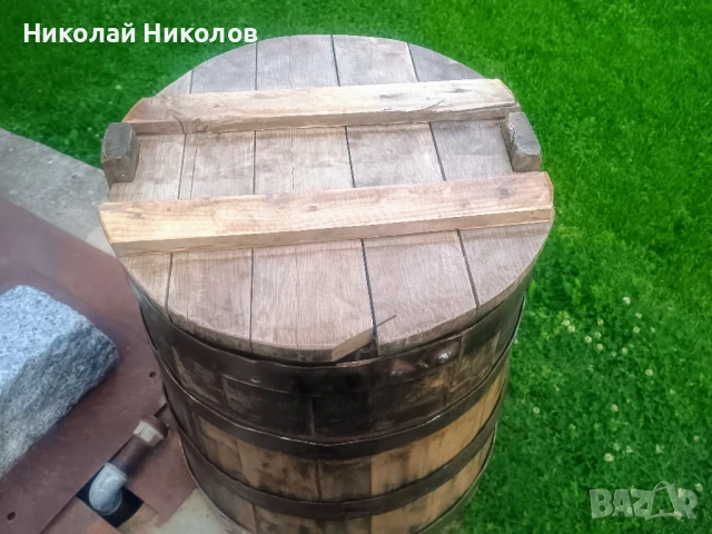 Стар съд за съхранение, снимка 3 - Антикварни и старинни предмети - 50448798