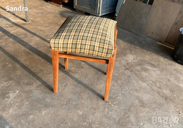 Табуретка, винтидж, снимка 2 - Други - 54032047