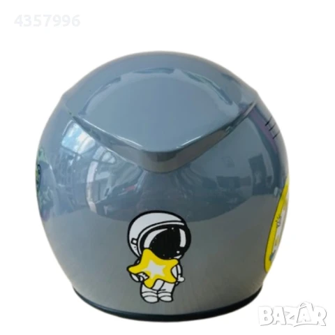 Детска мото каска, За скутер, АТВ и др, XS, Розова и сива, снимка 4 - Аксесоари и консумативи - 51282413