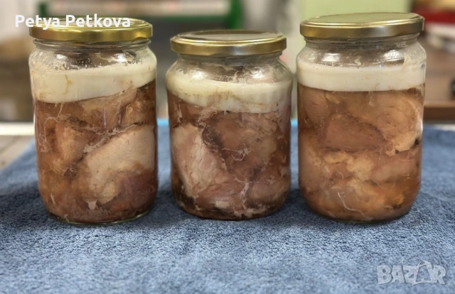 Домашно месо в буркани
