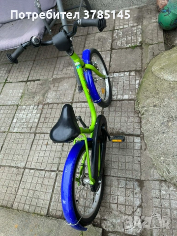 Детско колело с помощни колела, снимка 3 - Детски велосипеди, триколки и коли - 53970040