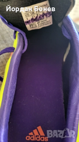 Бутонки Адидас F50 - №38 и 2/3, снимка 5 - Футбол - 51442300