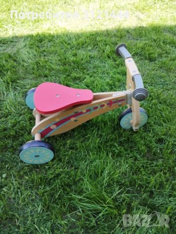 Дървено колело баланс, снимка 4 - Детски велосипеди, триколки и коли - 45950097