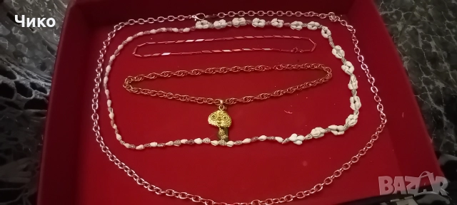 Стари 4бр женски колиета, снимка 5 - Антикварни и старинни предмети - 52852270