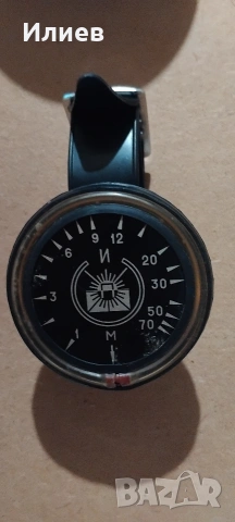 Античен водолазен бълбокомер СССР 1975г.