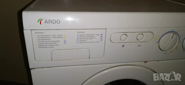 Пералня ARDO от старите супер сустояние с лек шум в лагерите, скъп модел, снимка 5 - Перални - 53873939