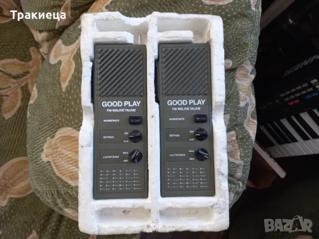  2 РАДИОСТАНЦИИ GOOD PLAY FM WALKIE TALKIE, снимка 1 - Антикварни и старинни предмети - 47245674