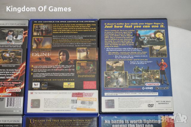 Игри за PS2 God Of War/Frank Herbert's Dune/Time Crisis 2/Tomb Raider/Spyro/Virtua Fighter 4/Tekken , снимка 10 - Игри за PlayStation - 45337472