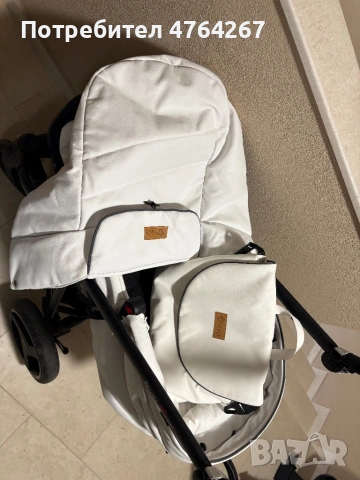 Кожена количка Нио 2в1, снимка 9 - Детски колички - 53826670