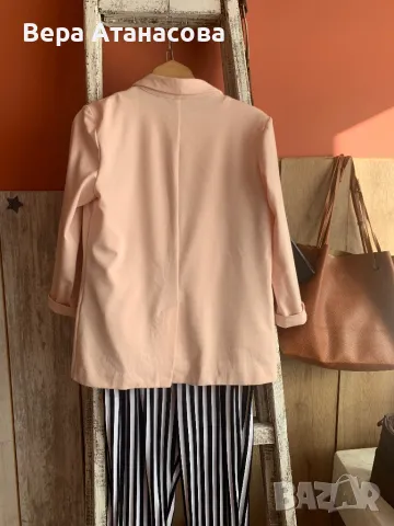 🧡🥼💛 Vero moda🍒 Блейзър/сако в нежен прасковен цвят👠, снимка 2 - Сака - 49480820