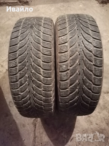 Продавам 2 броя зимни гуми 205.60.16 на 1 сезон дот 2019 Brijiston 