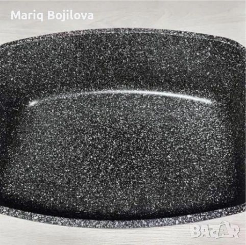 Ростер Goldman с мраморно покритие – правоъгълен съд с капак, 5.5 л и 6.6 л, снимка 6 - Съдове за готвене - 53028138