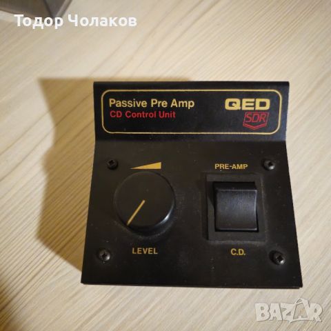 QED SDR CD-PA GOLD Passive Pre Amp, снимка 4 - Ресийвъри, усилватели, смесителни пултове - 46544480