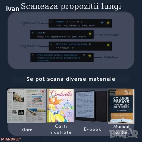 интелигентен двупосочен преводач, превежда на 112 езика, WIFI преводач, професионален превод , снимка 9 - Друга електроника - 53306210