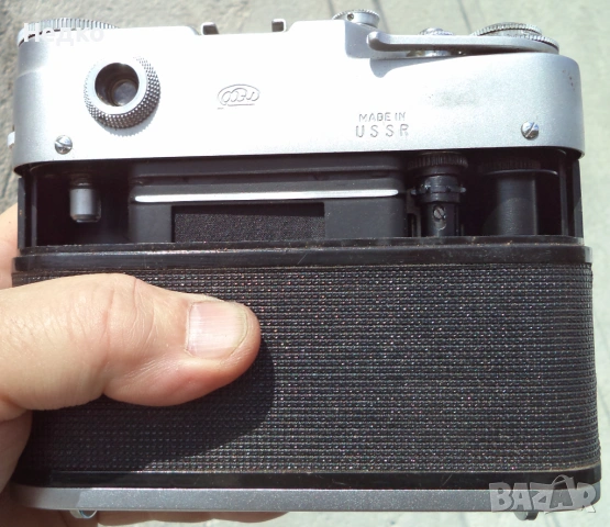 Ретро механичен лентов фотоапарат ФЕД-4, снимка 8 - Антикварни и старинни предмети - 53671541