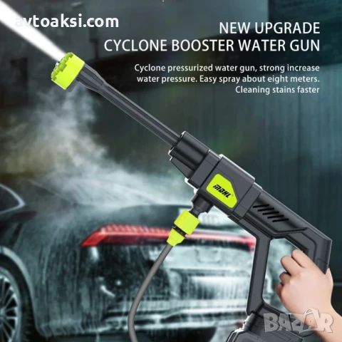 Преносима акумулаторна водоструйка 300W-2364, снимка 3 - Куфари с инструменти - 47647529