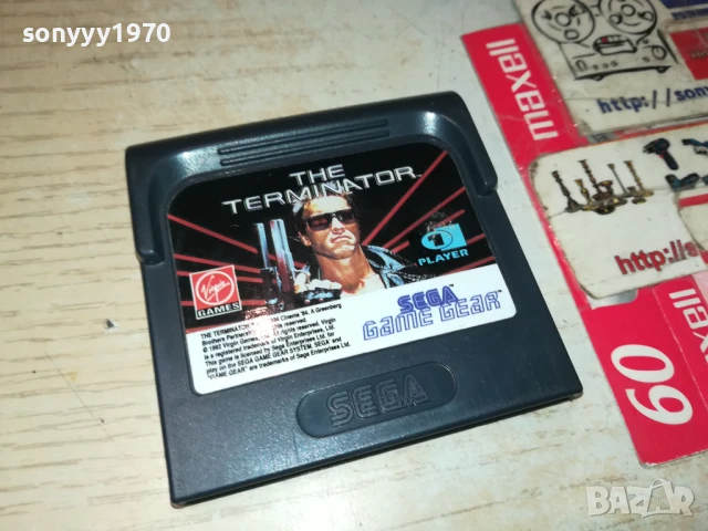 SEGA GAME-TERMINATOR-MADE IN JAPAN 0106251507